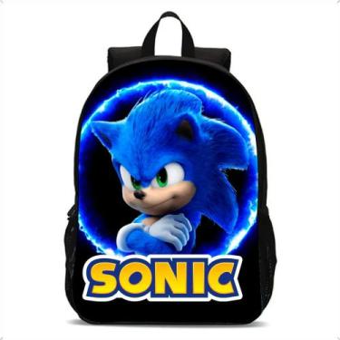 Imagem de Mochila Sonic Escolar Bolsa Infantil Volta As Aulas Novidade - Broome,
