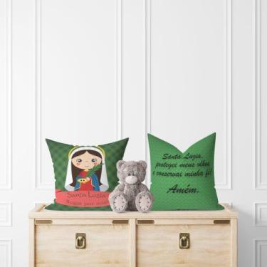 Imagem de Kit 2 Almofadas com Enchimento Infantil Santa Luzia - Core Decore