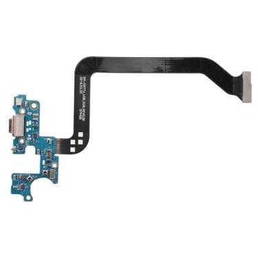 Imagem de BESJMYT Para Samsung Galaxy S10 5G Porta de carregamento de substituição USB Carregador Dock Conector Flex Cabo Tipo-C Placa Carregador USB Tipo-C Conector de placa Reparo Reparo Reparo para SM-G977U