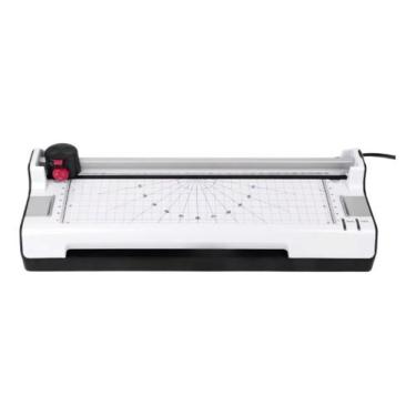 Imagem de Plastificadora Refiladora Documentos A4 - 5 Funções Em 1 - Importada