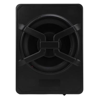 Imagem de Aqxreight Sob Subwoofer T 10 i 800W Slim Sob Subwoofer Com Amplificador Sob Caminhão de Carro Elétrico Powered Controle Remoto de Subwoofer Ativo (Luz ambiente colorida com