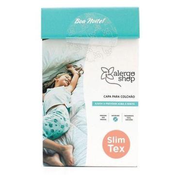 Imagem de Capa Anti Ácaros De Travesseiro Slim Tex Alergoshop - ALERGO SHOP,  0.