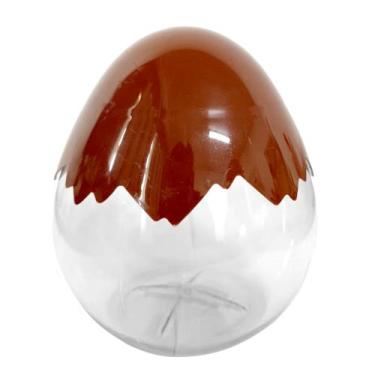 Imagem de Pote para Chocolate e Doces Tampa de Rosca Páscoa 1 Litro - Toy Master