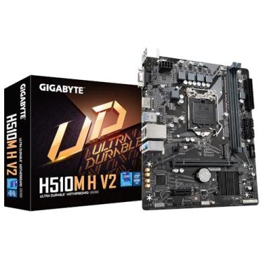 Imagem de Placa Mãe Gigabyte H510M H V2 (LGA 1200/2xDDR4/HDMI/D-Sub/M.2/USB 3.2)
