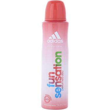 Imagem de Água De Cheiro Feminino Adidas Fun Sensation Desodorante Spray Corporal 150 Ml