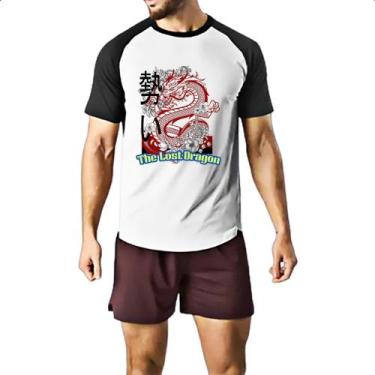 Imagem de Camiseta Raglan The Lost Dragon - Alearts, M