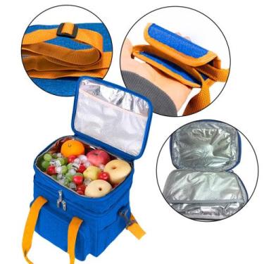 Imagem de Bolsa Térmica Com Alça Para Conservação De alimentos Comida Bebidas Ge