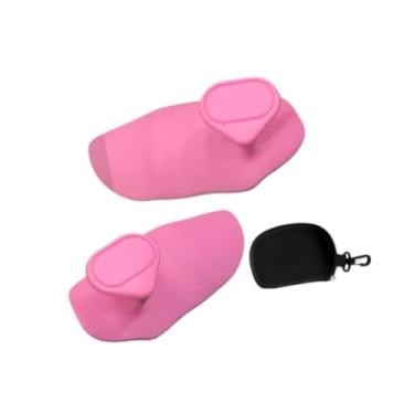 Imagem de oshhni Levantamento de peso agarra o rosa flexível sem dedos para mulheres luvas de treino leves Ginástica Ginástica para a fitness de calistenia