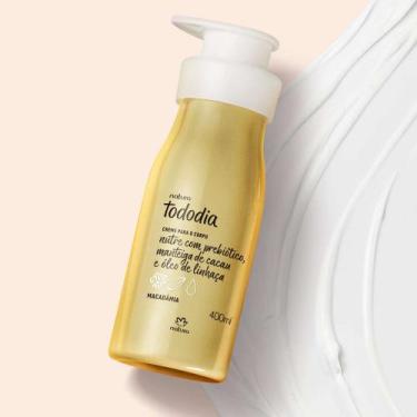 Imagem de Creme Desodorante Nutritivo Para o Corpo Tododia Macadâmia 400ML - Hid