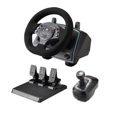 Imagem de DOYO Racing Wheel, 1080° Degree Gaming Steering Wheel with Pedals and Shifter, Vibration Feedback, Paddle Shifters, Xbox Steering Wheel for PC, Xbox One, Xbox Series X/S, PS4, PS3, Switch
