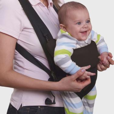 Imagem de Canguru Para Bebê Baby Safe Resistente - Preto - Bb014 - Multikids Baby