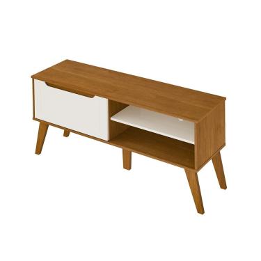 Imagem de Rack para TV até 60 Polegadas Lotus 1 pt Cinamomo e Off White