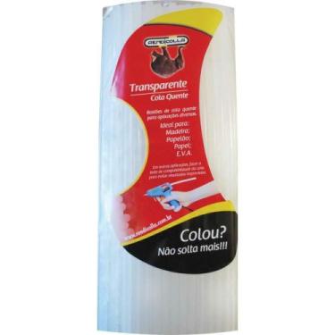 Imagem de Cola Quente Refil Fina 1 Kg.Transp. 7,5x30cm. - Rendicolla