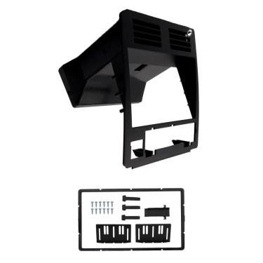 Imagem de Moldura 2 Din 7 Gol Voyage Parati Saveiro Quadrado 88 A 96