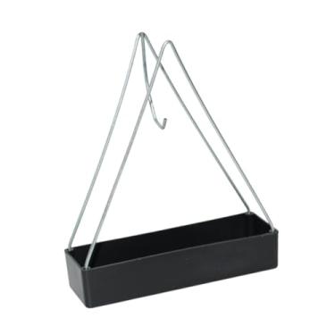 Imagem de Ｂｅｓｇａ Portador de bobinas pendurado, caixa de incenso portátil externa do incenso queimador de queimador em espiral Incense Burner para pátio, pátio, Preto