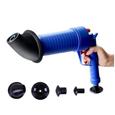 Imagem de Desbloqueador de desentupidor de sanita, desentupidor de onda de choque de escape, desentupidor de sanita pneumático, bomba manual, limpeza, dragagem, banheira, lava-loiça, dreno de solo, drenagem d