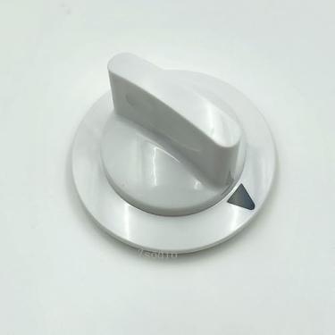 Imagem de WE1M652 Botão de controle de temporizador com anel de metal - compatível com GE Hotpoint Dryer. Substitui: WE01X20374, AP3995088, 1264290, AH1482197, EA1482197, 212D1726, PS1482197, WE01M0444 3 (1