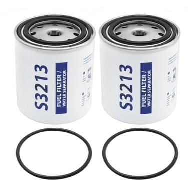 Imagem de Vkinman Filtro De Combustível S3213 2 Peças, Separador Água E Marinho, Substituição Para Motor Popa Marítimo Mercury 35-60494-1 B32013 18-7932-1