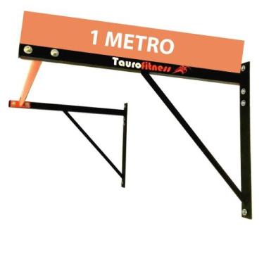 Imagem de Barra Fixa Profissional De Parede Taurofitness 1 M. X 1 M. Calistenia 