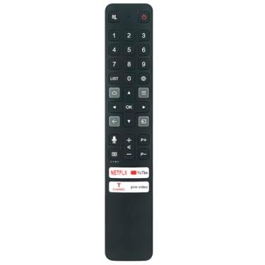 Imagem de Controle remoto de substituição de voz RC901V FMRG para TCL LCD TV 43P725 43P615 50P725 50C725 50P615 55P725 55C825 55P615 55C725 65C725 65C825 65P72 5 65P615 85P725 75P725 55H71 65H71