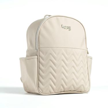 Imagem de Mochila de Maternidade Hug Zig Zag Bege