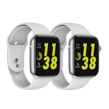 Imagem de Kit 1 Smartwatch W34 Branco + 1 Smartwatch W34 Branco