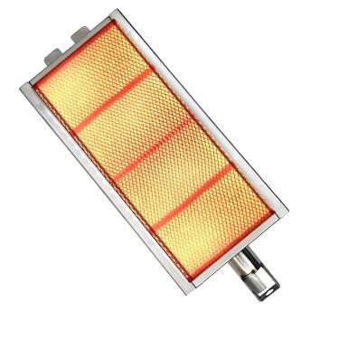 Imagem de YONYO Queimador infravermelho atualizado 18000BTU 20505 peças de substituição para Bull Angus, Brahma ou Premium 7 Burner, queimador a gás para peças de reposição Bull Grills Bull Grills,