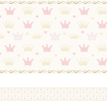 Imagem de Faixa de Parede Coroa para Quarto de Bebê 5mx10cm - Quartinhos