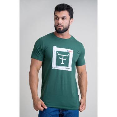 Imagem de CAMISETA MASCULINA TEXAS FARM - CM527 - VERDE BANDEIRA-Masculino
