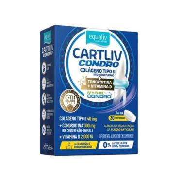 Imagem de Suplemento Alimentar Cartliv Condro 30 Comp - Equaliv
