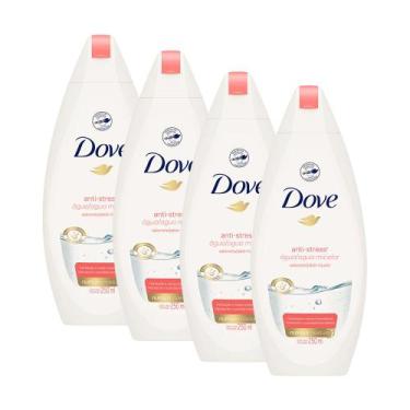 Imagem de Kit 4 Sabonete Líquido Dove Anti-stress Água Micelar 250ml