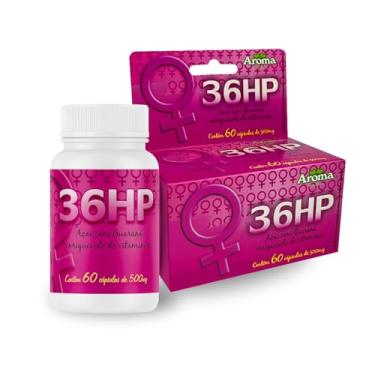 Imagem de 36 HP Mulher 60 Cápsulas- Suplemento Energético 100% Natural - Açaí e Guaraná