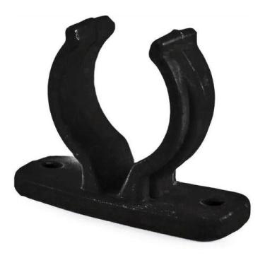 Imagem de Suporte Porta Remo Curto Preto Barco Lancha Caiaque - Noster Náutica