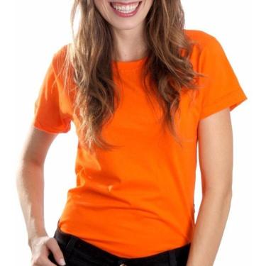 Imagem de Camiseta Feminina Baby Look Algodão Lisa Atacado Blusa-Masculino