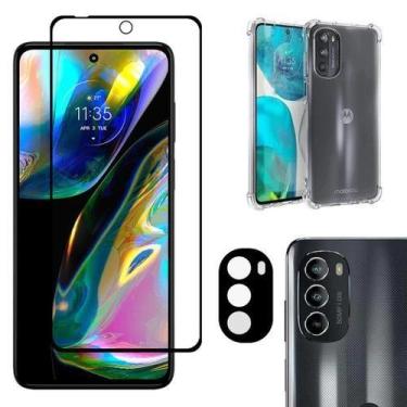 Imagem de Kit Película 3D + Câmera 3D + Capa Para Motorola Moto G82 - MBOX, MOTO