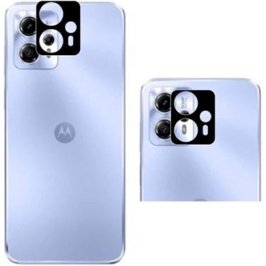 Imagem de Kit 2x Películas Protetora de Vidro 3D Para Camera Moto G13/G23 - 9H G