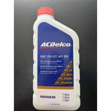 Imagem de Óleo sintético motor ACDelco SAE 0W20 API SN - no-brand