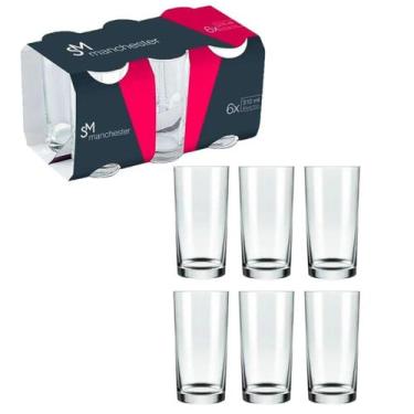 Imagem de Jogo C/ 6 Copos Manchester 300ML R7700 - Nadir