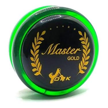 Imagem de Yoyo Profissional York Master Gold Champion ( Ioio, Yo-yo) (Verde)