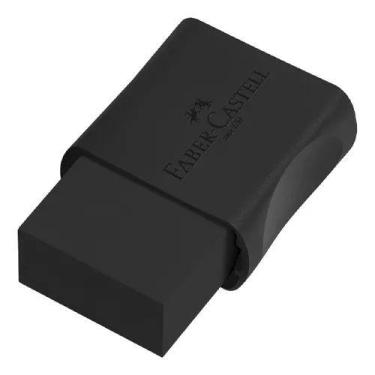 Imagem de Borracha Faber-Castell Max Black Preta - Unidade / WX GIFT