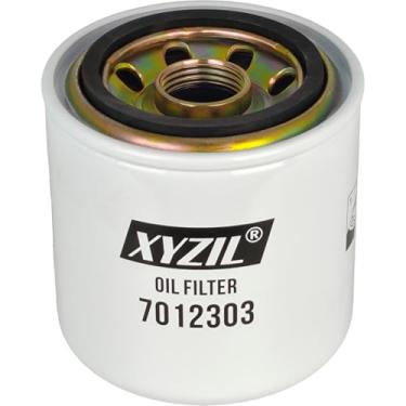 Imagem de XYZIL Filtro de óleo 7012303 compatível com Bobcat S510 S530 S550 S570 S590 T550 T590 E32 E35 E42 E45 E50 E55 E57W E85 A770 S450 S5995 S63 0 S650 S740 S750 S770 S850 T450 T595 T630 T650 T740 T750 T770