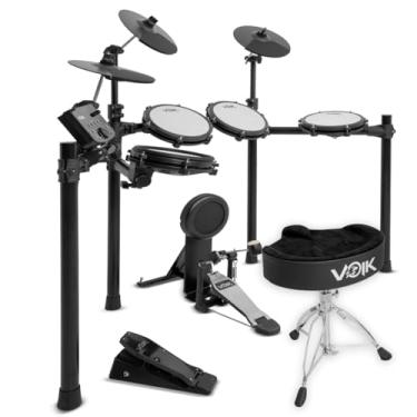 Imagem de Bateria Eletrônica Profissional Midi Voik BOOST-700 Com Banco