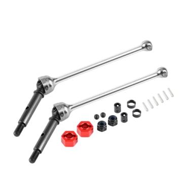 Imagem de GLOBACT CVD Drive Shaft Kit 20Crmo Steel for Losi 1/16 Mini-B 1/18 Mini-T RC Buggy Truck Upgrades Parts Replace MIP20060 (Red)