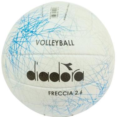 Imagem de Bola de Volleyball Diadora Oficial Protech Freccia 2.6, Branco, Preto,