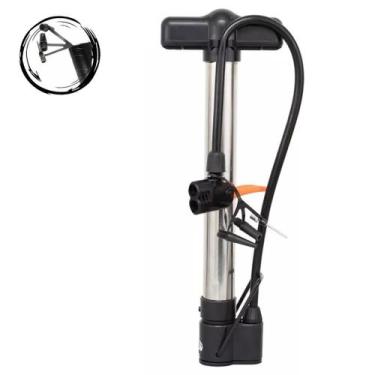 Imagem de Bomba De Encher Pneu De Bike Boia Colchão Alumínio 57 Cm - Tesla Store