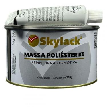 Imagem de Skylack kit massa poliester k5 750g