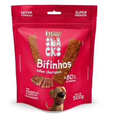 Imagem de Snacks Quatre Bifinho 500G Churrasco - Baw Waw