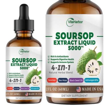 Imagem de Health Solution Drops VitaHarbor Soursop Bitters 60mL