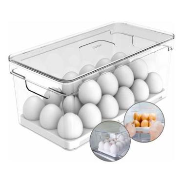 Imagem de Organizador 36 Ovos Porta Ovos Geladeira Cozinha Acrilico Ou