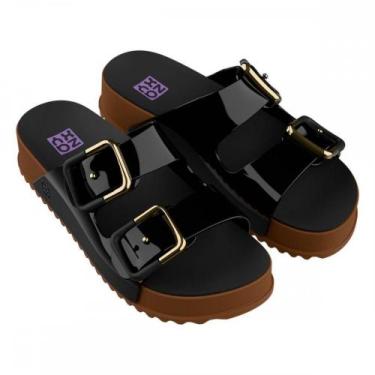 Imagem de Chinelo Zaxy 19333 Partner Soft Feminino, Preto, 36